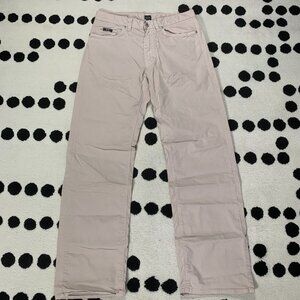 Hugo Boss Texas Chino Trouser Pants Mens 32x32 Tan Lightweight Casual Preppy
